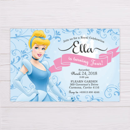 Cinderella Invitation