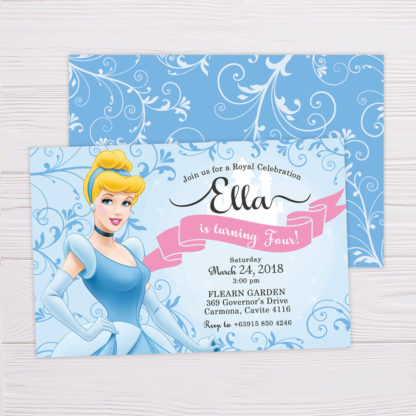 Cinderella Invitation