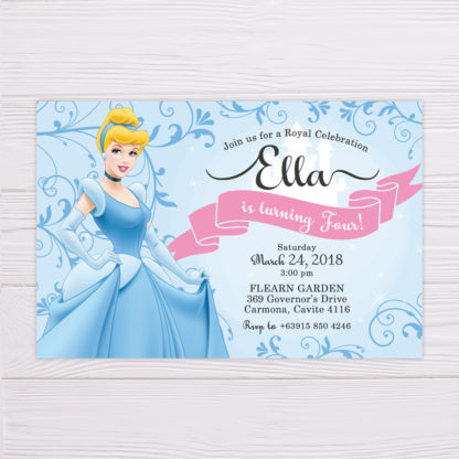 Cinderella Invitation