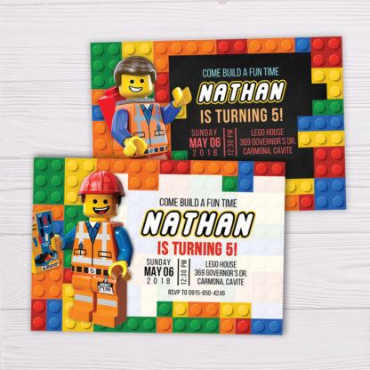 Lego Invitation