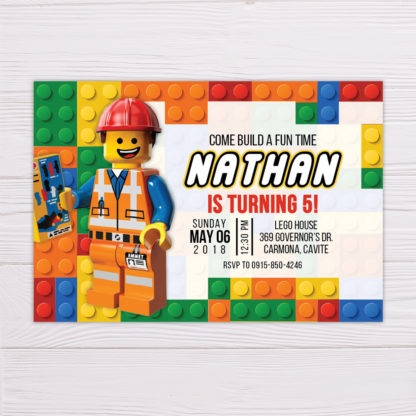 Lego Invitation