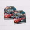 Disney Pixar's Lightning McQueen Cars Thank You Card