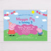 Peppa Pig Invitation