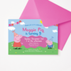 Peppa Pig Invitation