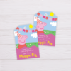 Peppa Pig Thank You Card