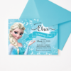 Disney Frozen Elsa Invitation
