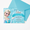 Disney Frozen Elsa Invitation Template