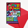 Teen Titans Go! Birthday Invitation