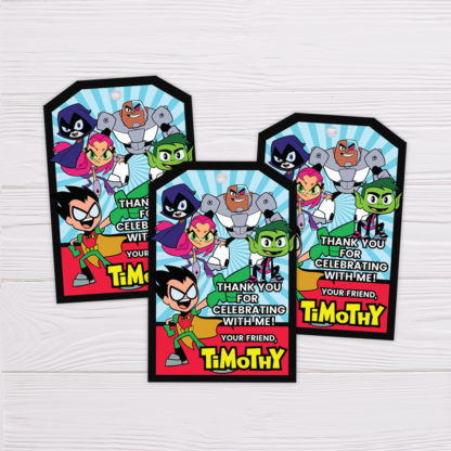 Teen TItans Go! Thank You Card