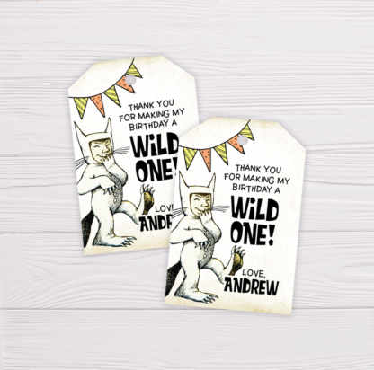 Where The Wild Things Are Thank You Card