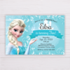 Frozen Elsa Invitation Template