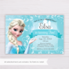 Frozen Elsa Invitation Template