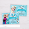 Frozen Invitation Template
