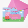 Peppa Pig Invitation Template