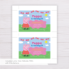 Peppa Pig Invitation Template