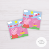 Peppa Pig Thank You Card Template