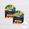 Lego Thank You Card