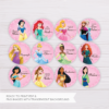 Disney Princesses Cupcake Toppers
