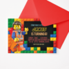 Lego Invitation Template