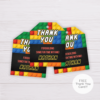 Lego Thank You Card Template
