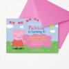 Peppa Pig Invitation Template