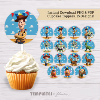 Toy Story Cupcake Topper