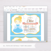 Cinderella Invitation Template in MS Word