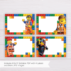 Lego Food Label Template