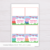 Peppa Pig Party Food Label Template