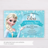 Frozen Elsa Invitation Template