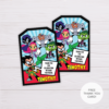 Teen Titans Go! Thank You Card Template