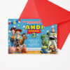 Toy Story Birthday Invitation Template