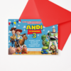 Toy Story Birthday Invitation Template