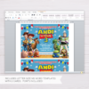 Toy Story Invitation Template in MS Word