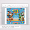 Toy Story Invitation Template in MS Word