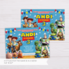 Toy Story Invitation Template in MS Word