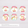 Unicorn Cupcake Toppers