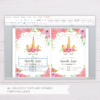 Watercolor Unicorn Invitation Template in MS Word