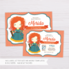 Princess Merida Brave Invitation Template
