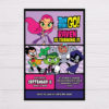 Teen TItans Go! Invitation for Girls