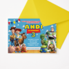 Toy Story Birthday Invitation Template