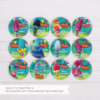 Trolls Cupcake Toppers