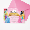 Disney Princess Birthday Invitation Template