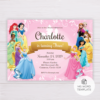 Disney Princesses Invitation Template