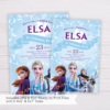 Frozen 2 Invitation