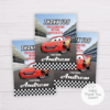 Cars Lightning McQueen Birthday Thank You Card Template