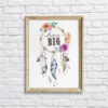 Dream Catcher Bohemian Dream Big Wall Art Printable