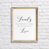 Family Is A Little Bit Of Crazy And A Whole Lot Of Love Room Wall Decor Printable