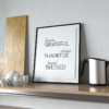 Forever Grateful, Always Thankful, Beyond Blessed, Grateful Thankful Blessed Wall Decor Printable