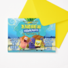 Spongebob Birthday Invitation